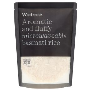 Waitrose microwave basmati rice