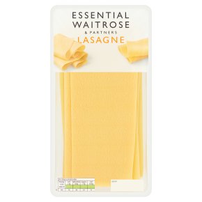 essential Waitrose fresh pasta lasagne sheets