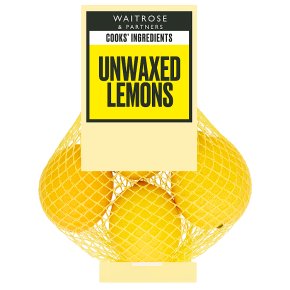 Cooks' Ingredients Unwaxed Lemons