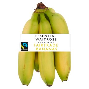 essential Waitrose fairtrade Bananas