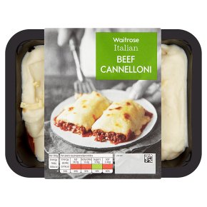 Waitrose beef cannelloni