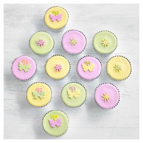 12 Fiona Cairns Butterfly & Blossom Cupcakes