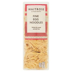 Waitrose fine egg noodles