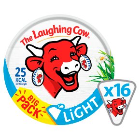 The Laughing Cow light, 16 triangles