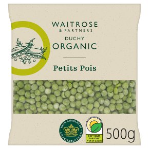 Waitrose Duchy organic petits pois