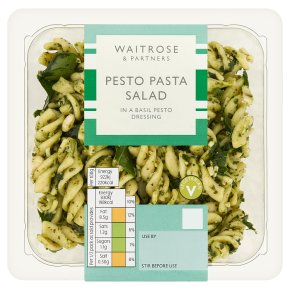 Waitrose pesto, spinach & pine nut pasta salad