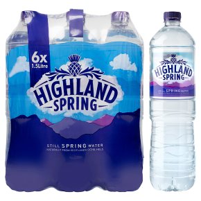 Highland Spring, spring still water, 6 pack