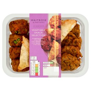 Waitrose Indian snack selection