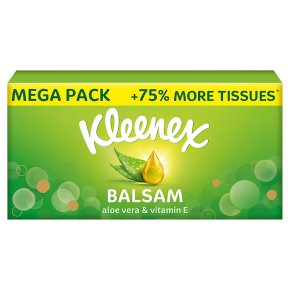 Kleenex Balsam Tissues, twin pack