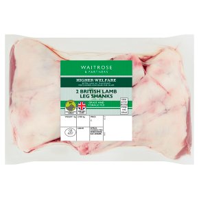Waitrose 2 Welsh Lamb Leg Shanks