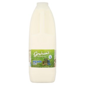 Graham's organic whole Scottish milk