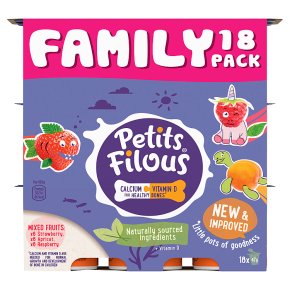 Petits Filous Strawberry, Raspberry and Apricot Fromage Frais