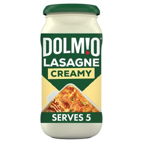 Dolmio creamy lasagne sauce