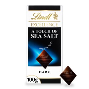 Lindt Excellence dark chocolate & sea salt