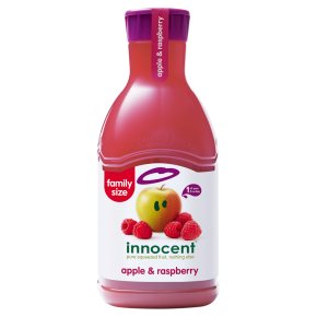 innocent apple & raspberry juice