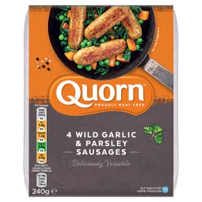 Quorn Wild Garlic & Parsley Sausages