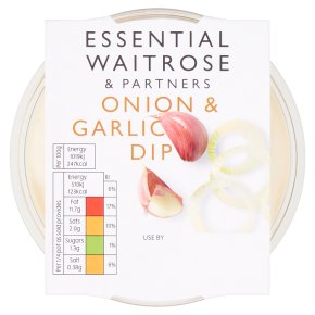essential Waitrose onion & garlic dip