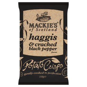 Mackie's crisps - haggis & black pepper