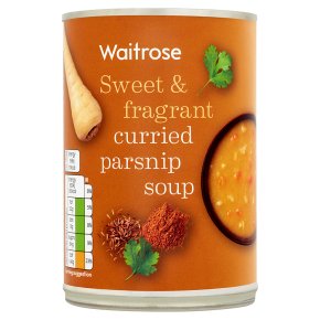 Waitrose spicy parsnip soup