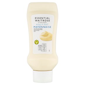 essential Waitrose half fat squeezy mayonnaise