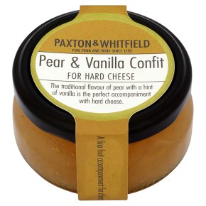 Paxton & Whitfield pear & vanilla confit