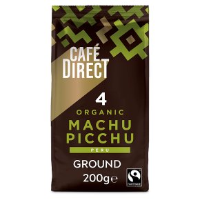 Cafédirect Organic Fairtrade Machu Picchu ground coffee