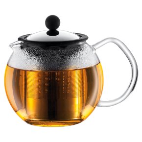 Bodum assam 0.5L chrome teapot