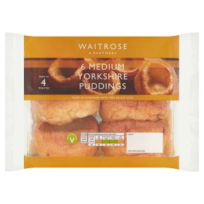 Waitrose 6 Yorkshire Puddings