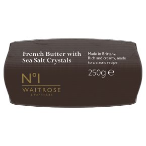 Waitrose French Butter With Sea Salt Crystals