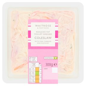 Waitrose yogurt dressed coleslaw