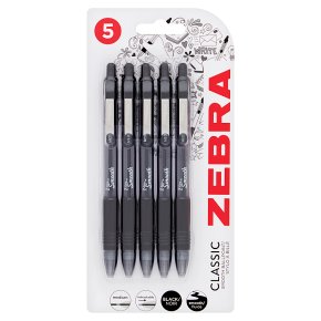 Zebra Classic Z-Grip Smooth Black