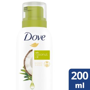 Dove Shower Mousse with Coconut Oil