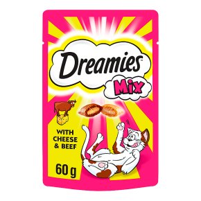 Dreamies mix with cheese & beef