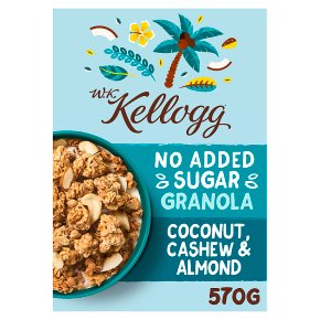W.K Kellogg Coconut, Cashew & Almond Granola
