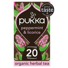 Pukka Peppermint & Licorice 20Herbal Tea Sachets