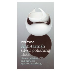Waitrose silver polishing cloth