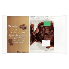 Waitrose Triple Chocolate Muffins