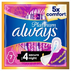 Always Platinum Pads Size 4