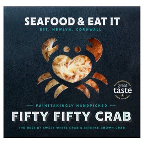 Seafood & Eat It Fifty Fifty Cornish crab