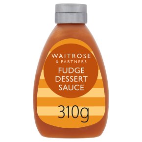 Waitrose Fudge Dessert Sauce