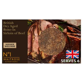 No.1 Dry Aged Sirloin of Beef Roasting Joint