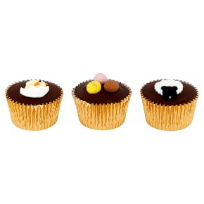 Lamb, Chick, Egg Cupcakes