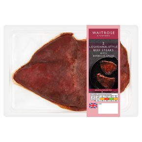 Waitrose 2 Louisiana Beef Steaks