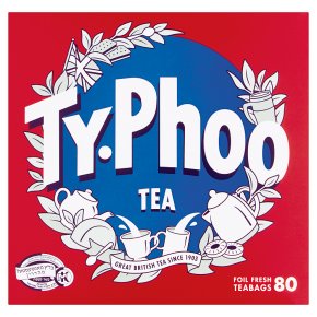 Typhoo 80 Foil Fresh Tea Bags