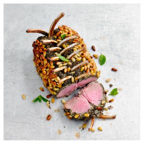 British Lamb Guard of Honour with a Pesto & Pine Nut Crust