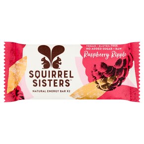 Squirrel Sisters Raspberry Ripple Energy Bars