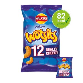 Walkers Wotsits really cheesy multipack crisps
