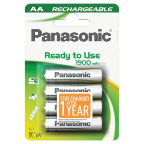 Panasonic ready to use 1900mAh AA