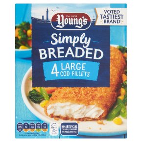 Youngs FRZ 4 Lrg Brd Cod Fillet