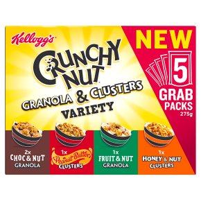 Kellogg's Crunchy Nut Granola & Clusters Variety